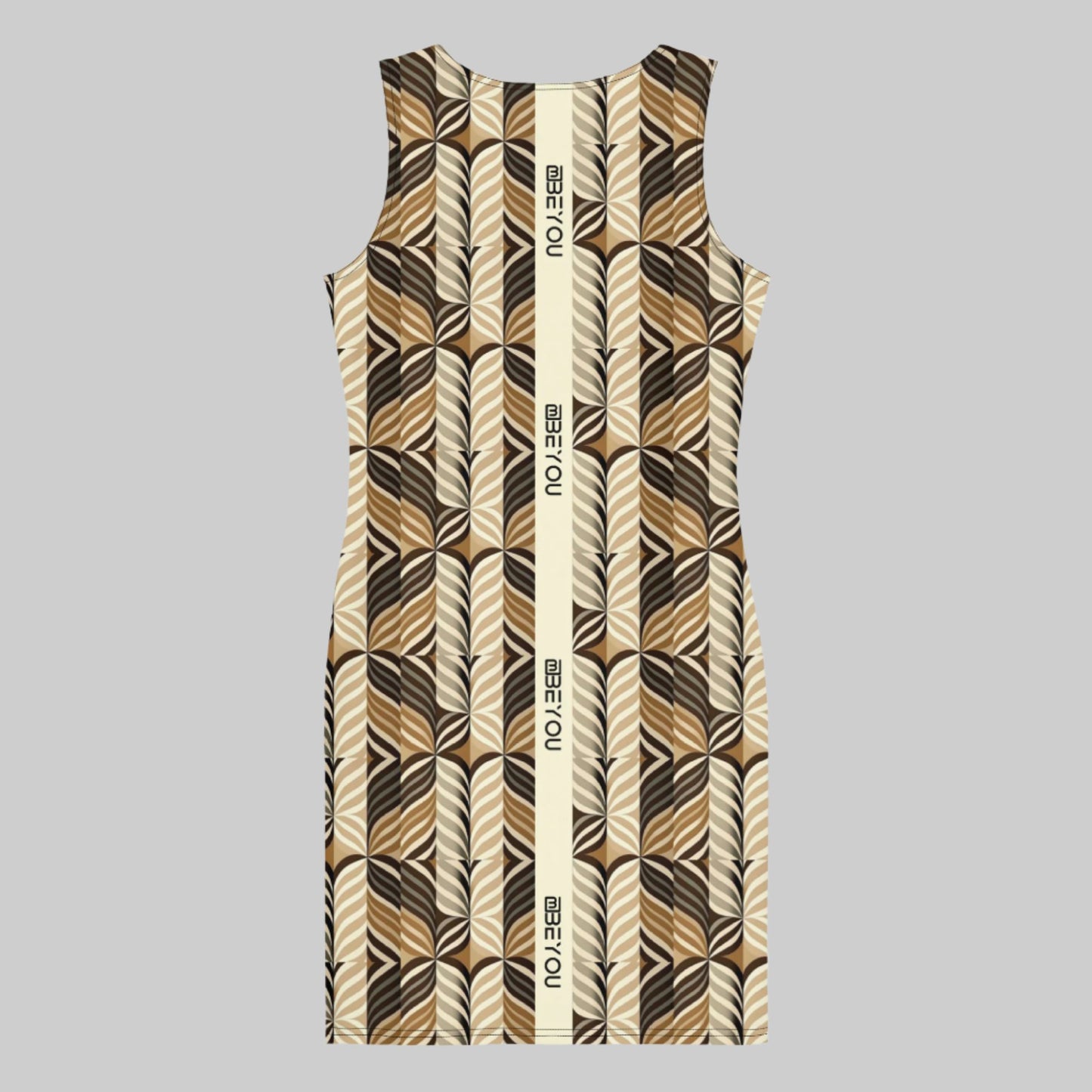 Be-Tribal Women's Recycled Tan Tank Dress