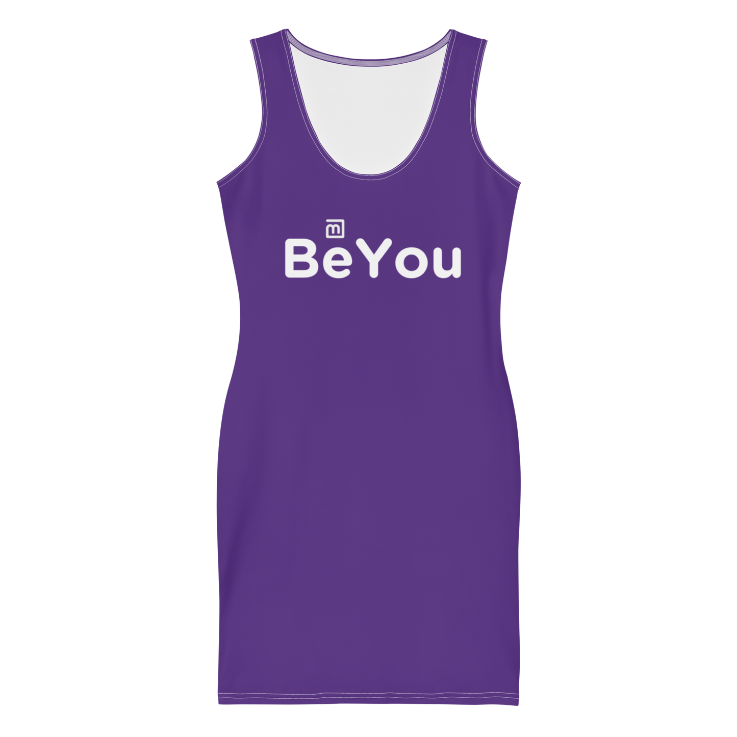 Purple Sportswear Performance Bodycon Dress