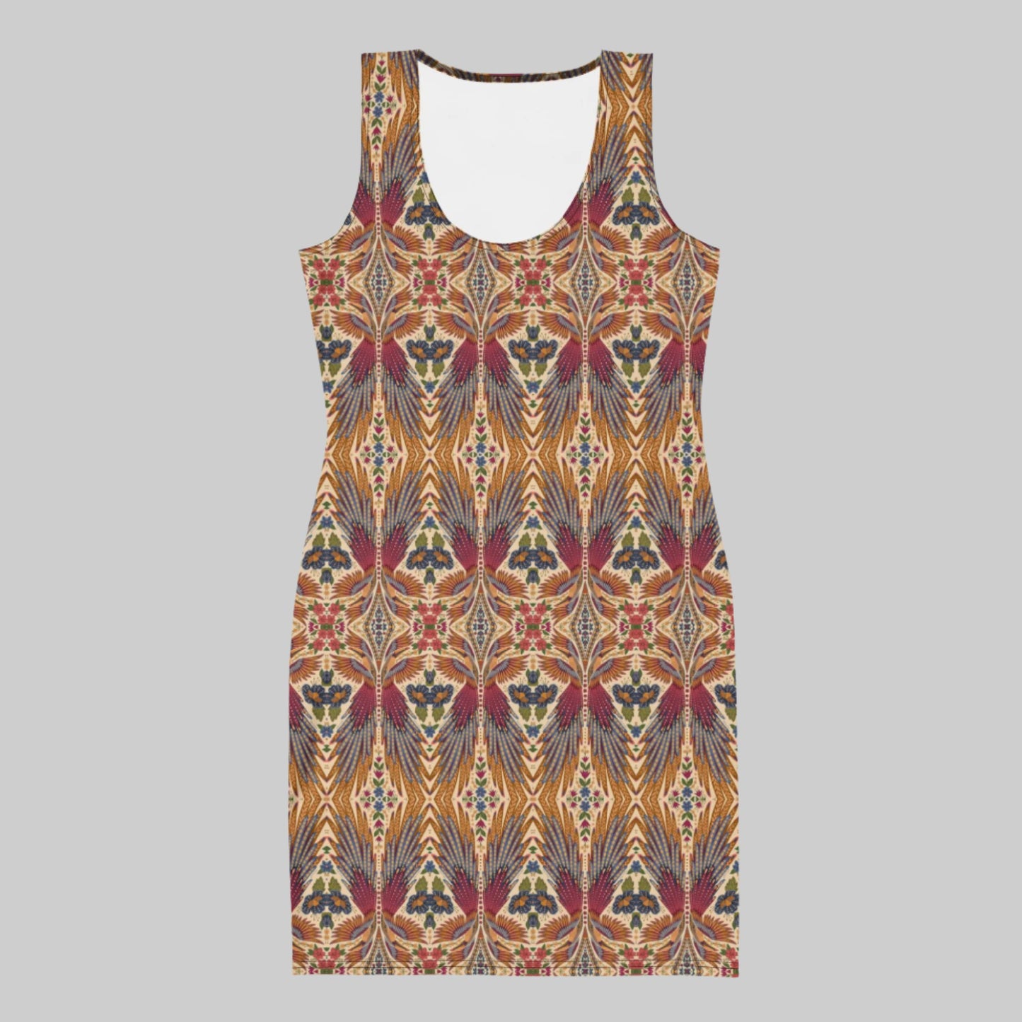 Be-Tribal Women's Recycled Brown Tank Dress