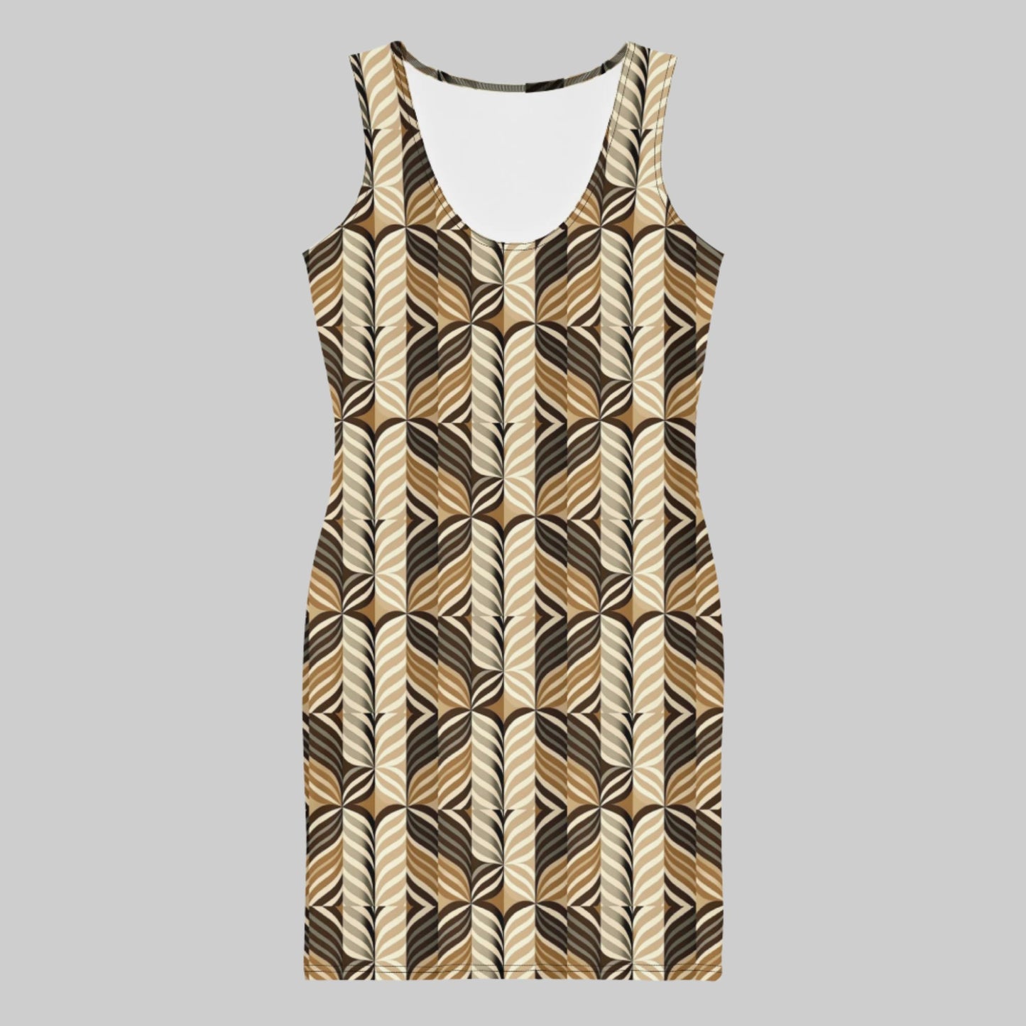 Be-Tribal Women's Recycled Tan Tank Dress