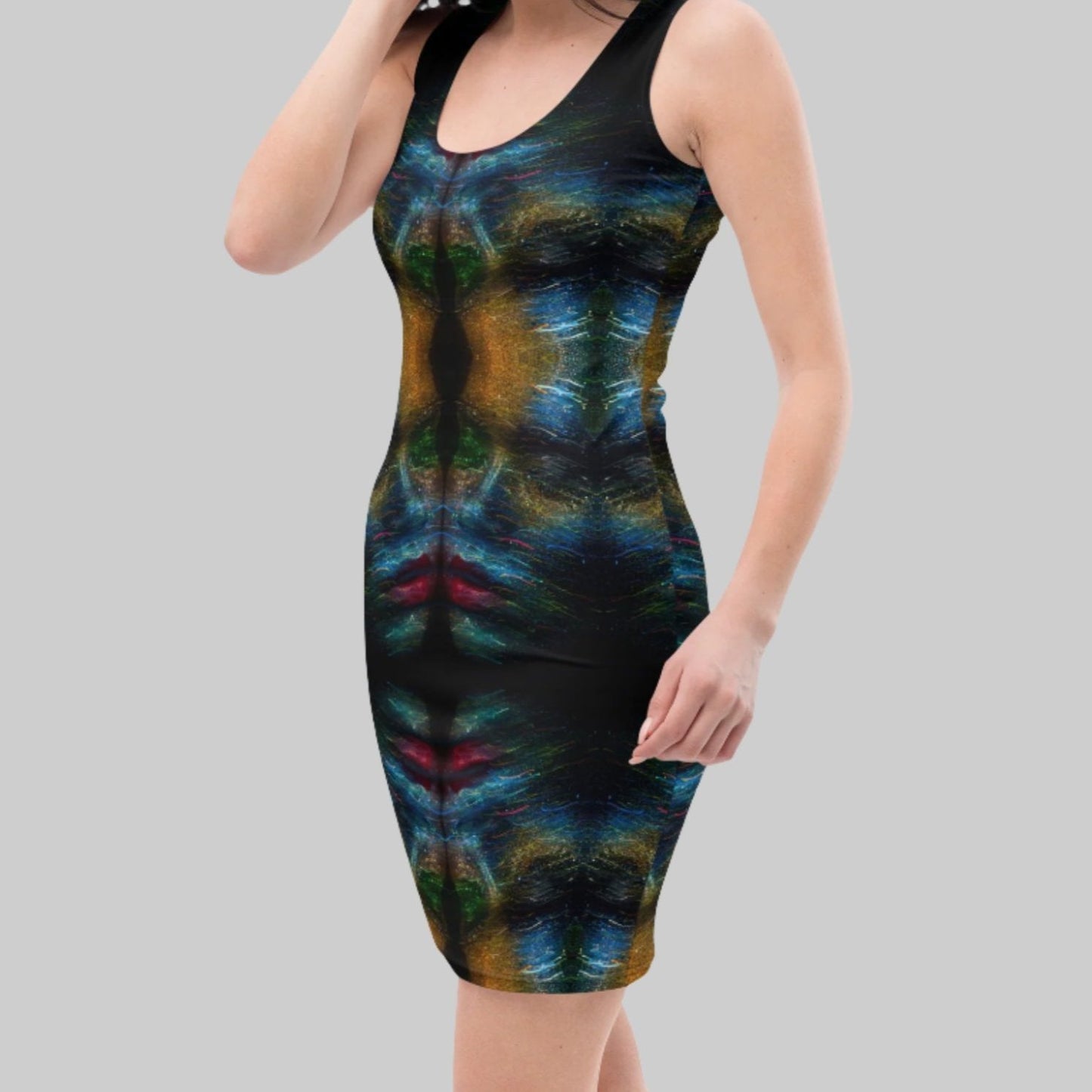 Face-Me Women's Recycled Prism Tank Dress