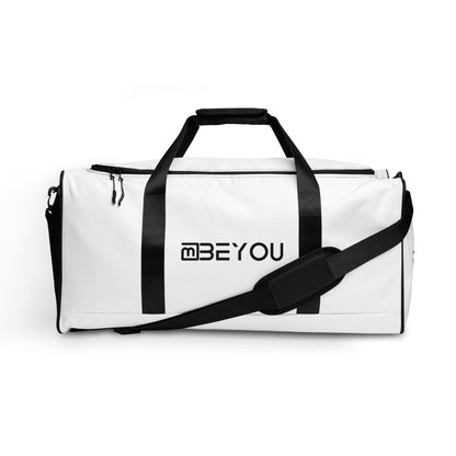 Be-Simple Large Travel White Unisex Duffle Bag