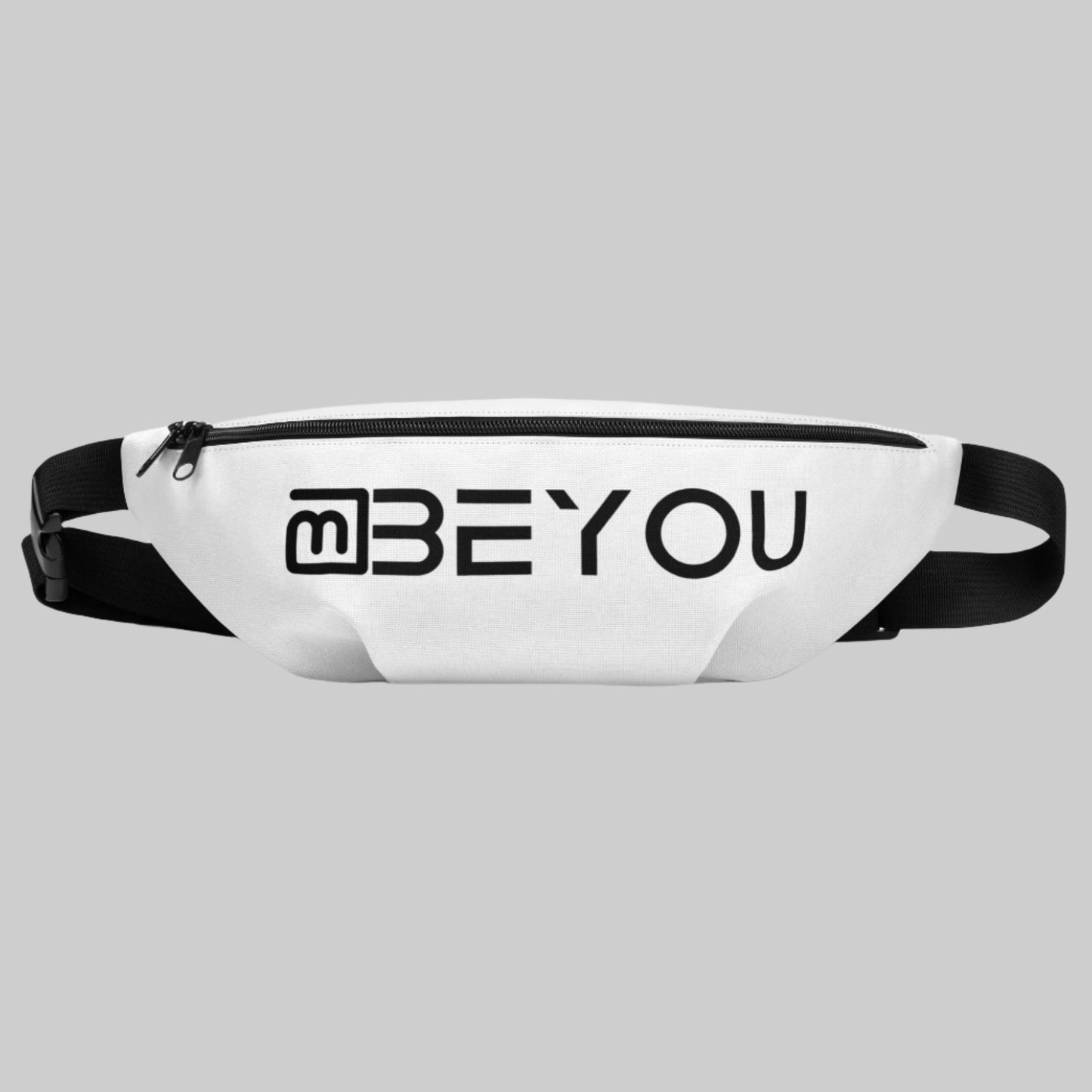 Be-Charming Unisex White Fanny Pack