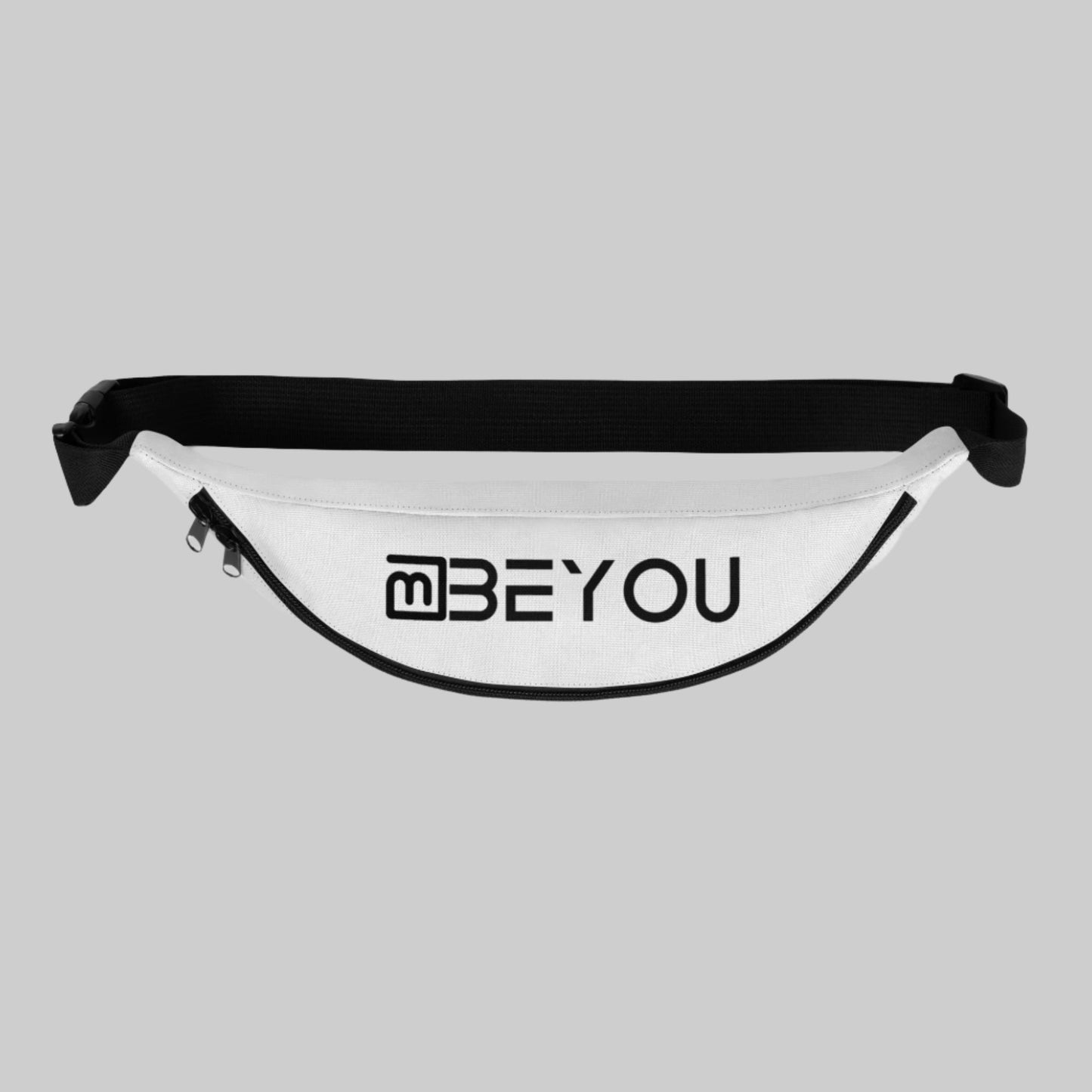 Be-Charming Unisex White Fanny Pack