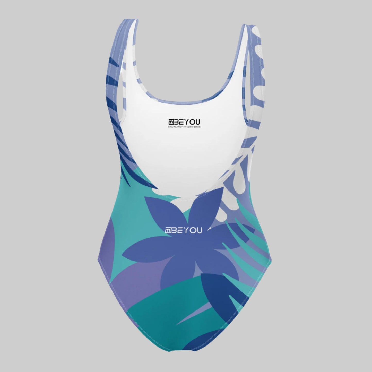 Be-Pretty Women's Recycled Blue One-Piece Swimsuit