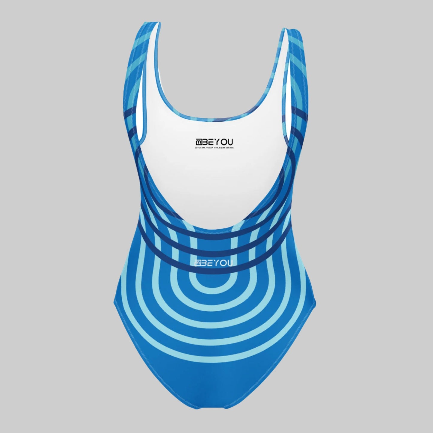 Be-Pretty Women's Recycled Blue One-Piece Swimsuit