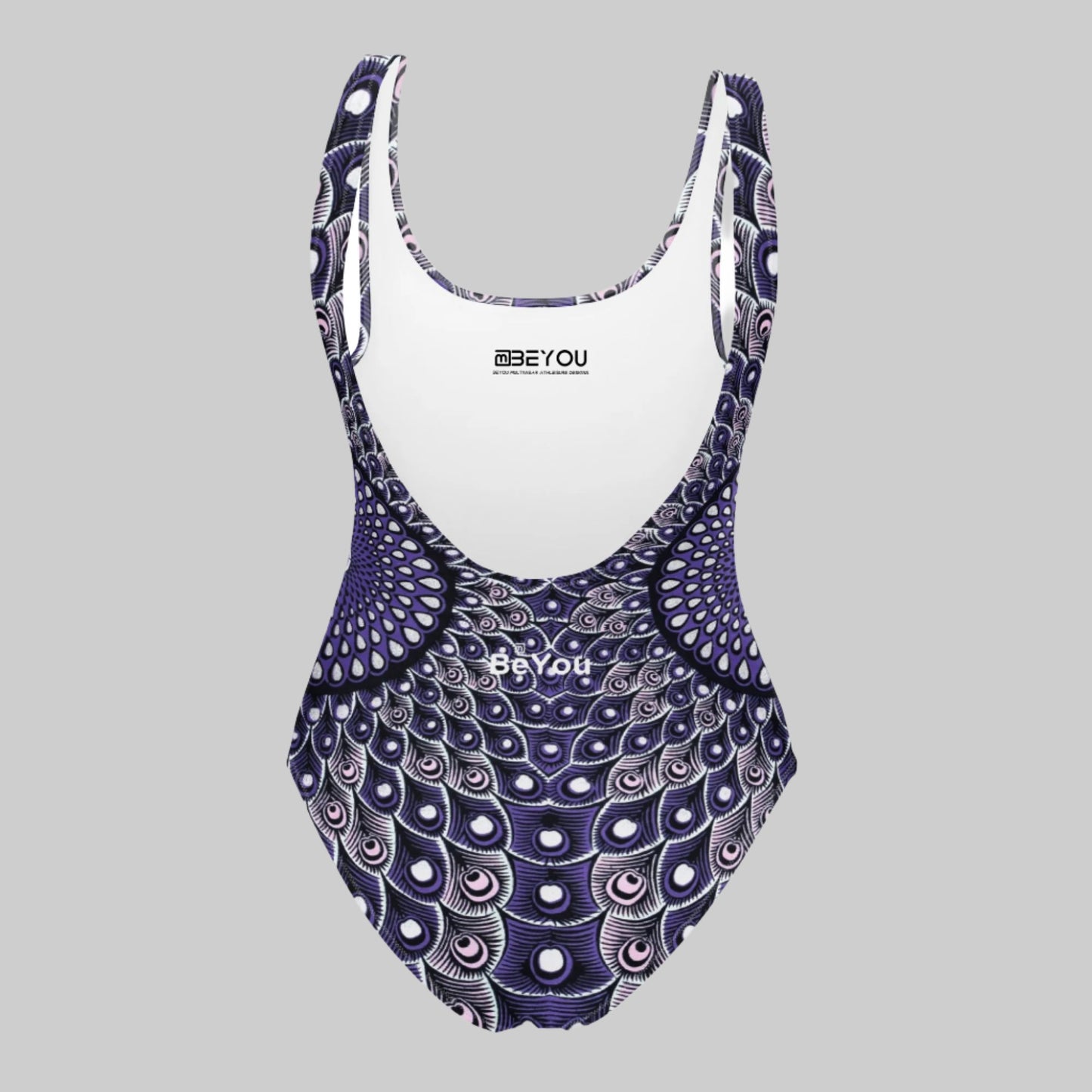 Feather-Me Women's Recycled Purple One-Piece Swimsuit