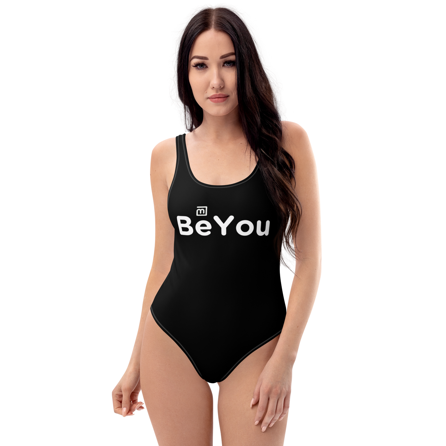 Black One-Piece Body Shaper BeYou Swimsuit
