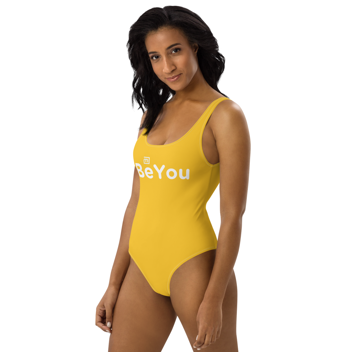 Yellow One-Piece Body Shaper BeYou Swimsuit