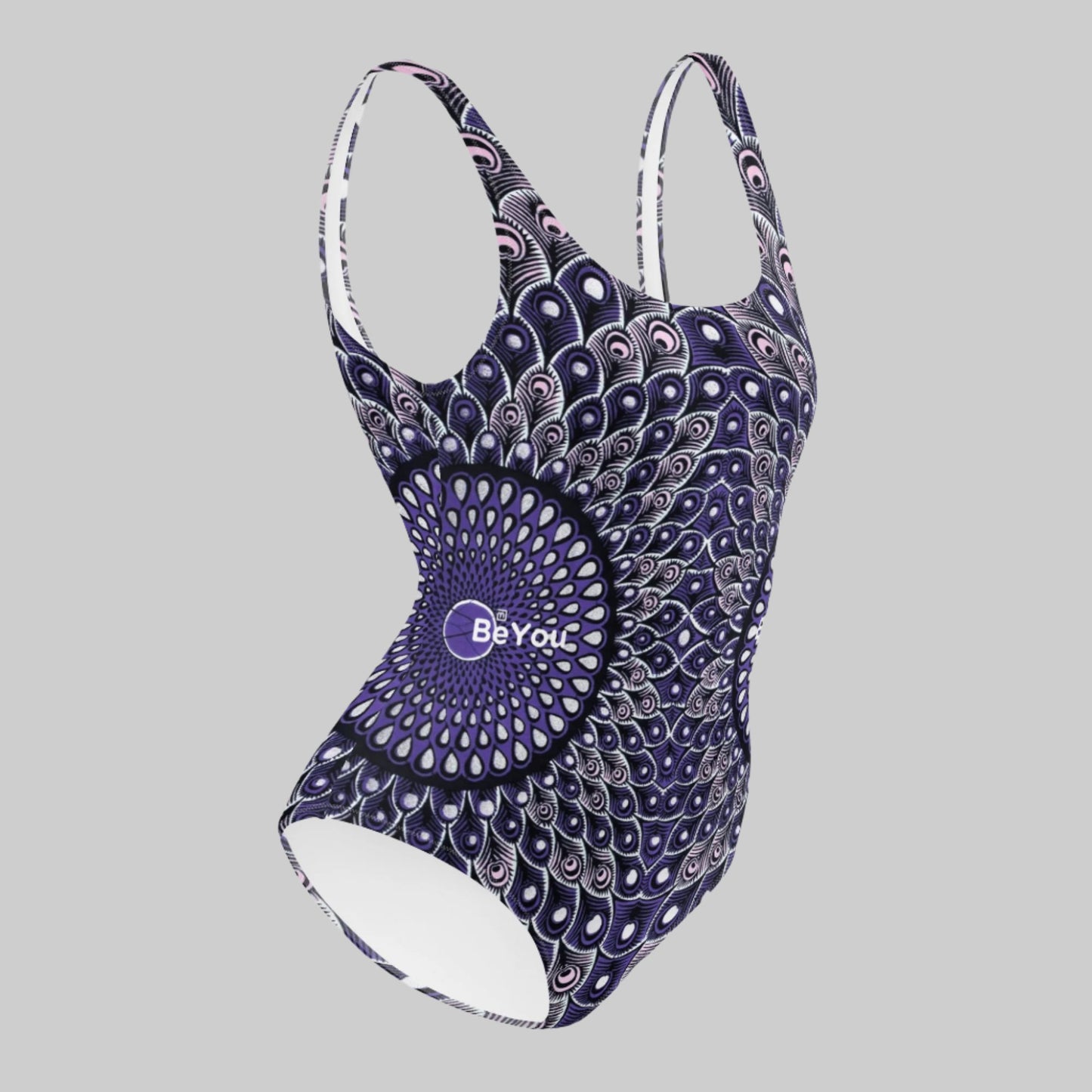 Feather-Me Women's Recycled Purple One-Piece Swimsuit