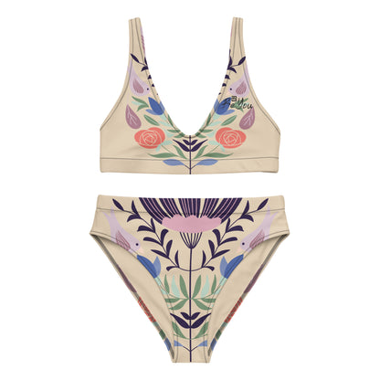Birdie Recycled Beige Bikini Swimsuit