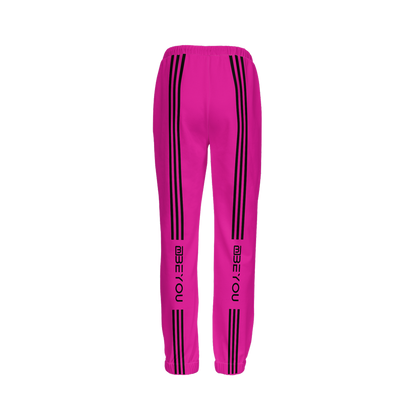 BeYou-Rule Women's Recycled Hot Pink Jogging Pants