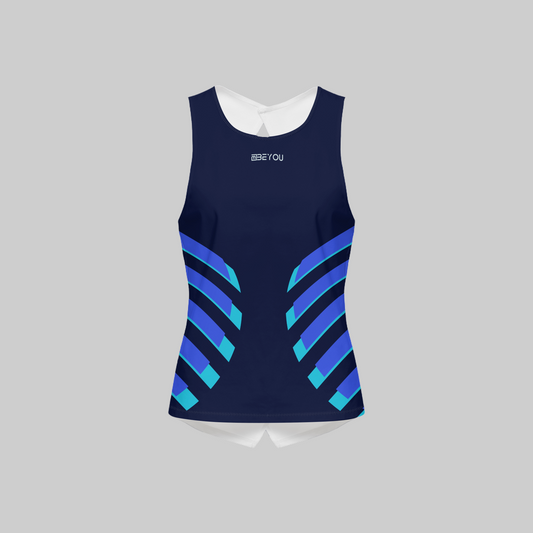 Revive Argosy Blue Women's Recycled Tank Top