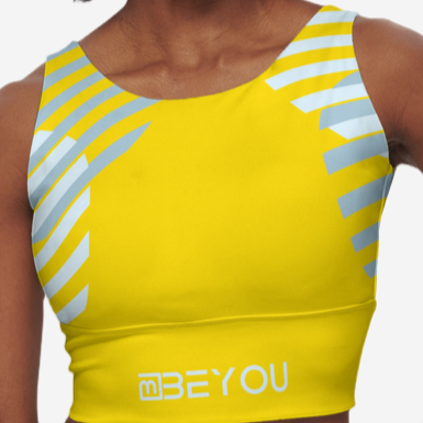 CircleMe Women’s Canary Recycled Sports Bra