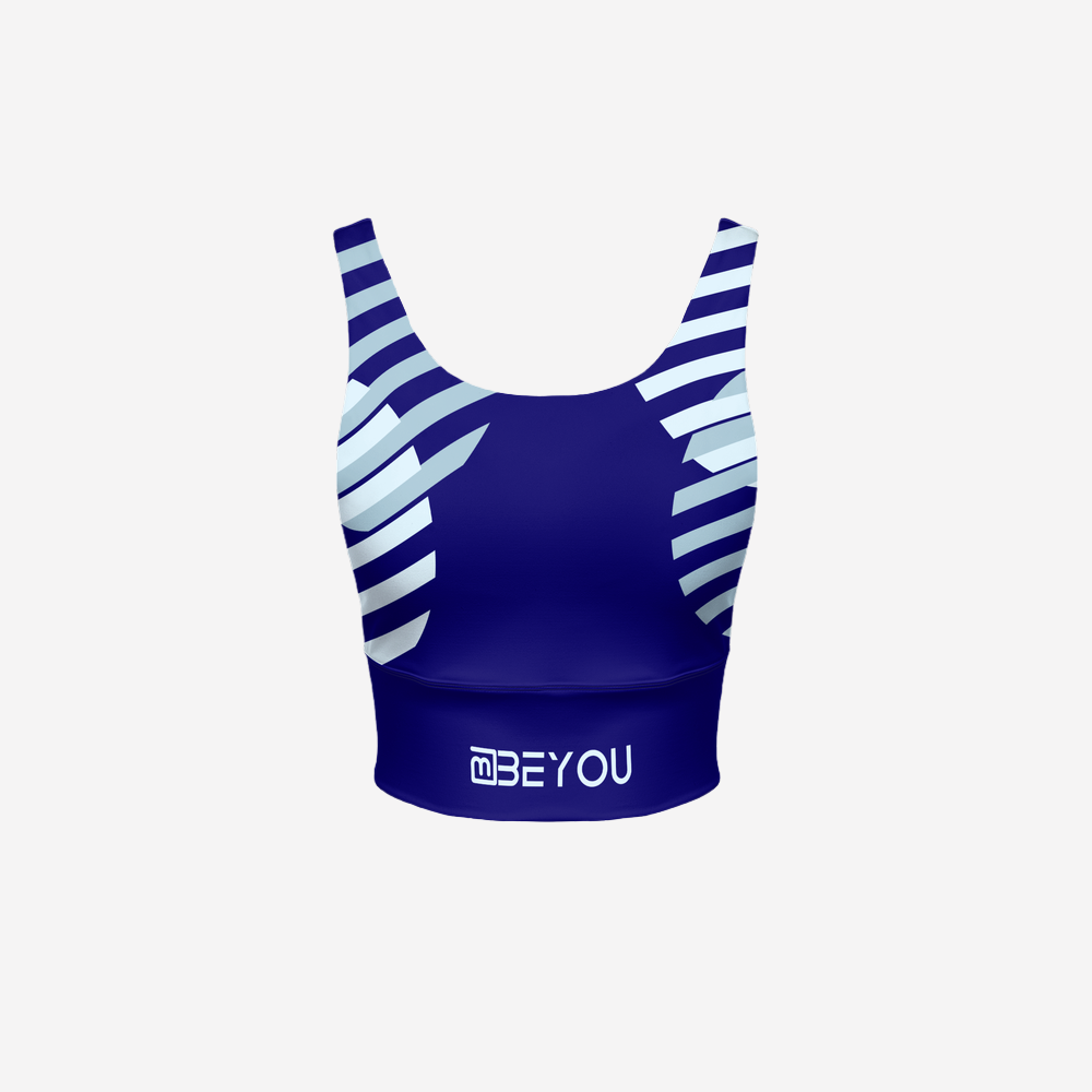 CircleMe Women’s Blue Recycled Sports Bra