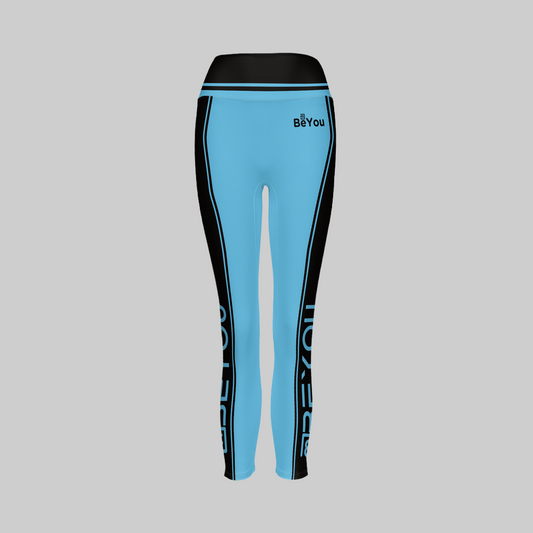 Be-Jazzy Women’s Recycled NC Blue Leggings