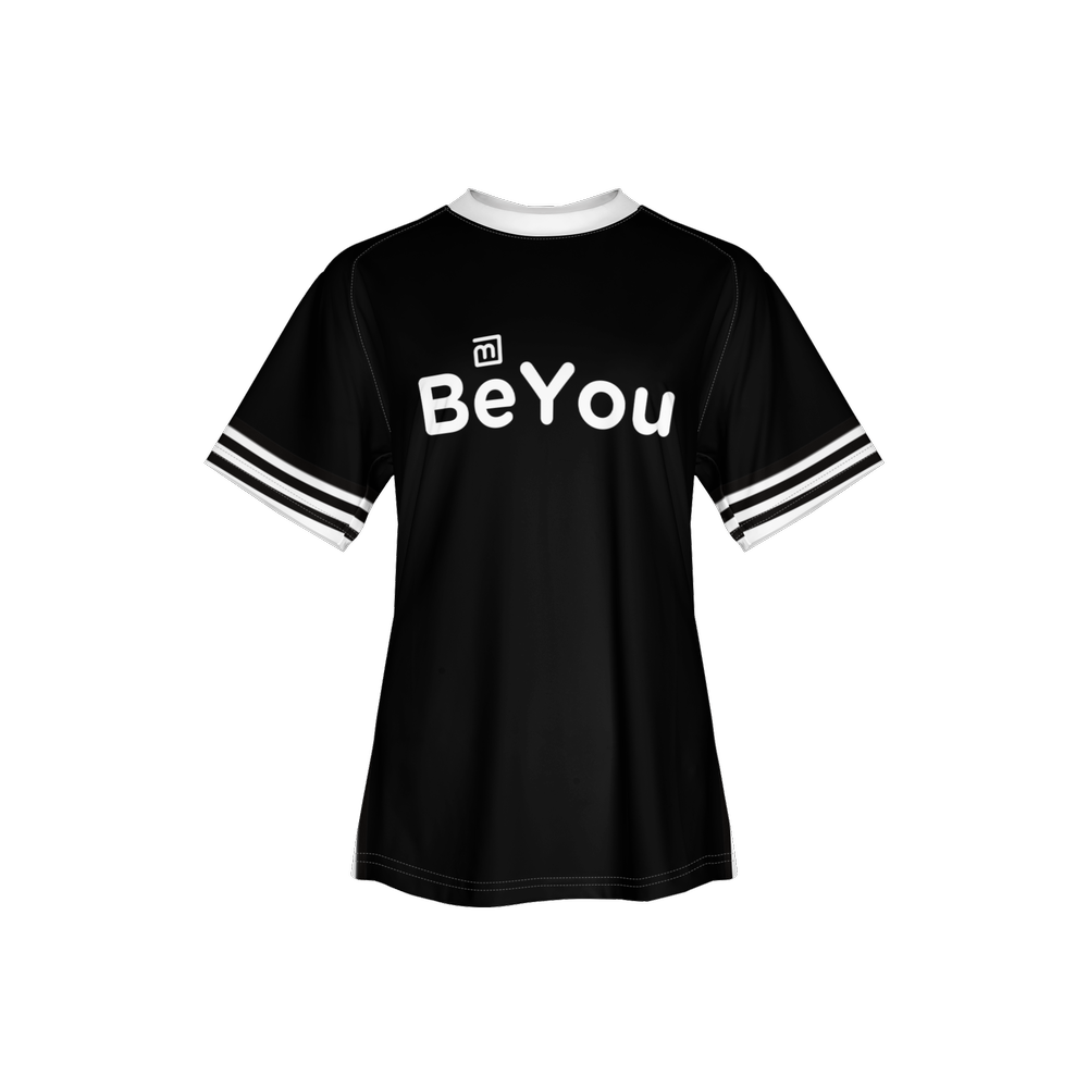 Black & White Women’s Sustainable Athletic Jersey