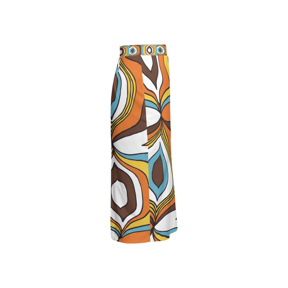 Twist of Colors Women’s Back Split Pencil Sustainable Skirt Knit
