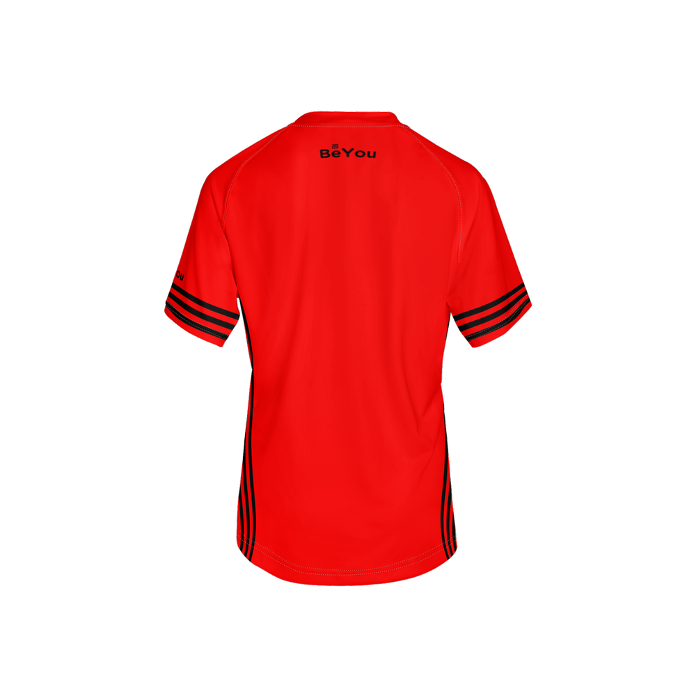 Red Women’s Sustainable Athletic T-Shirt Jersey