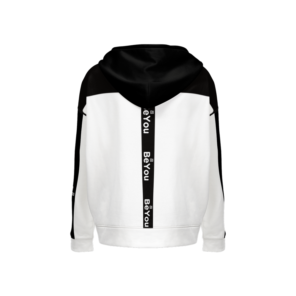 White Casual Performance Relaxed Fit Sustainable Hoodie