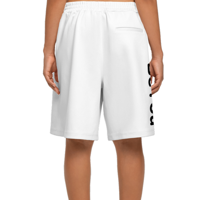 White Women Casual Performance Sustainable Shorts