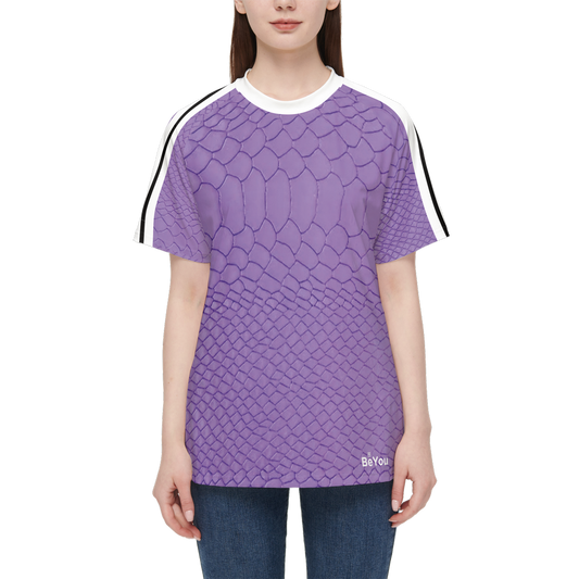 Purple Crocodile Women’s Athletic Sustainable T-Shirt Jersey