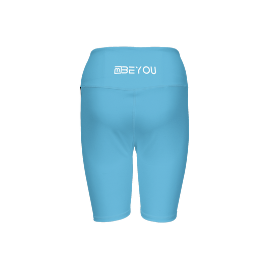 NC Blue Eco-Friendly Women’s BeYou Bike Shorts
