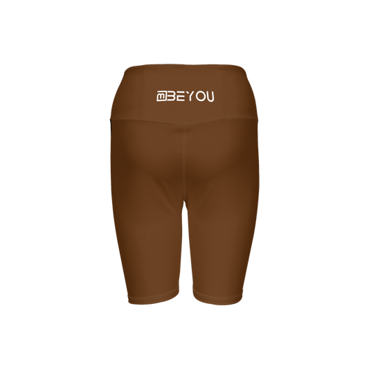Brown Eco-Friendly Women’s BeYou Bike Shorts