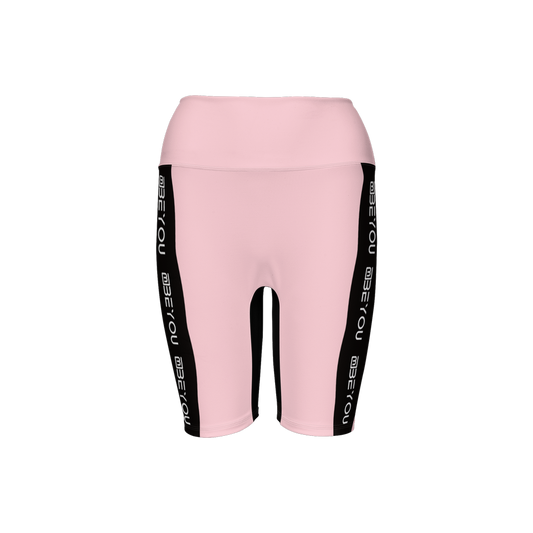 Peachy Pink Eco-Friendly Women’s BeYou Bike Shorts