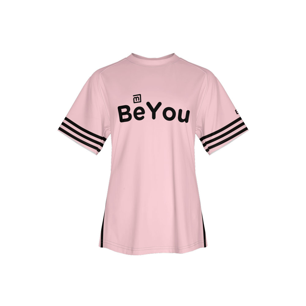 Pale Pink Women’s Sustainable Athletic T-Shirt Jersey