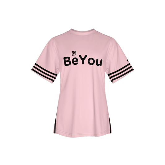 Pale Pink Women Performance Sustainable T-Shirt Jersey