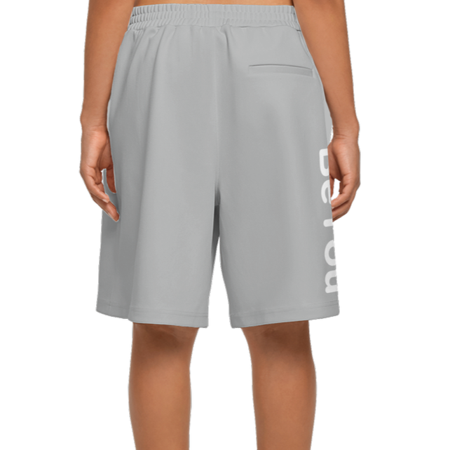 Grey Sports Mix Men Athletic Sustainable Shorts
