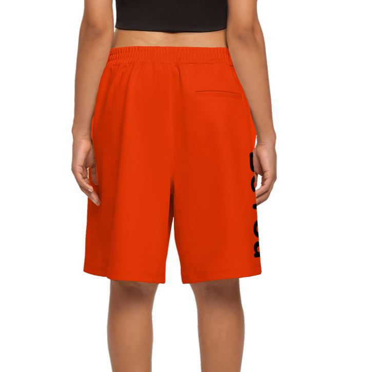 Red Women Casual Performance Sustainable Shorts