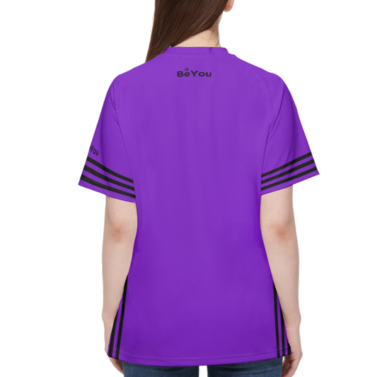 Purple Women’s Athletic Sustainable T-Shirt Jersey