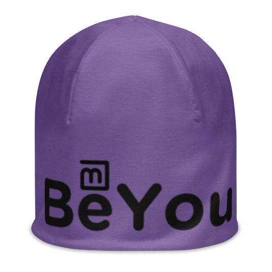Purple Casual Fit Unisex BeYou Beanie