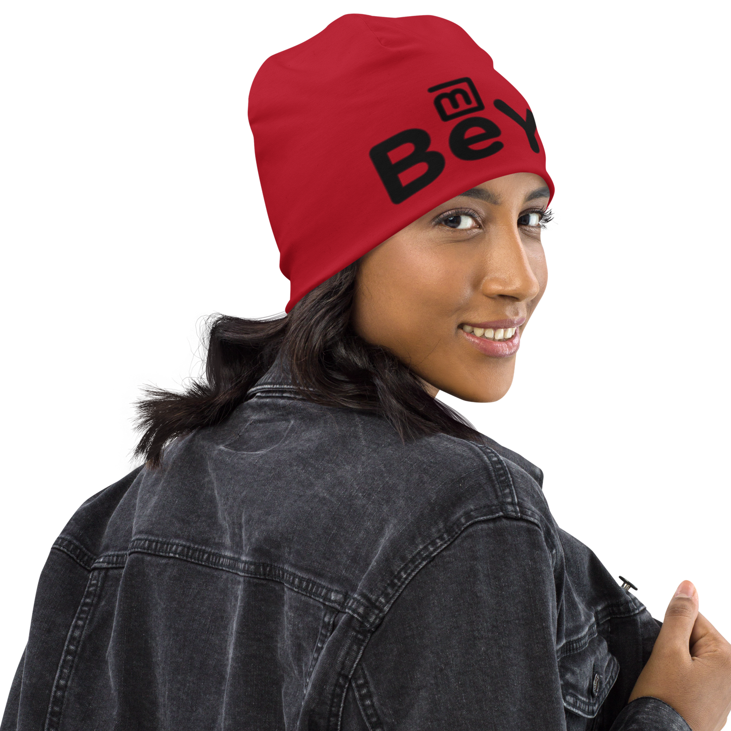 Red Casual Fit Unisex BeYou Beanie