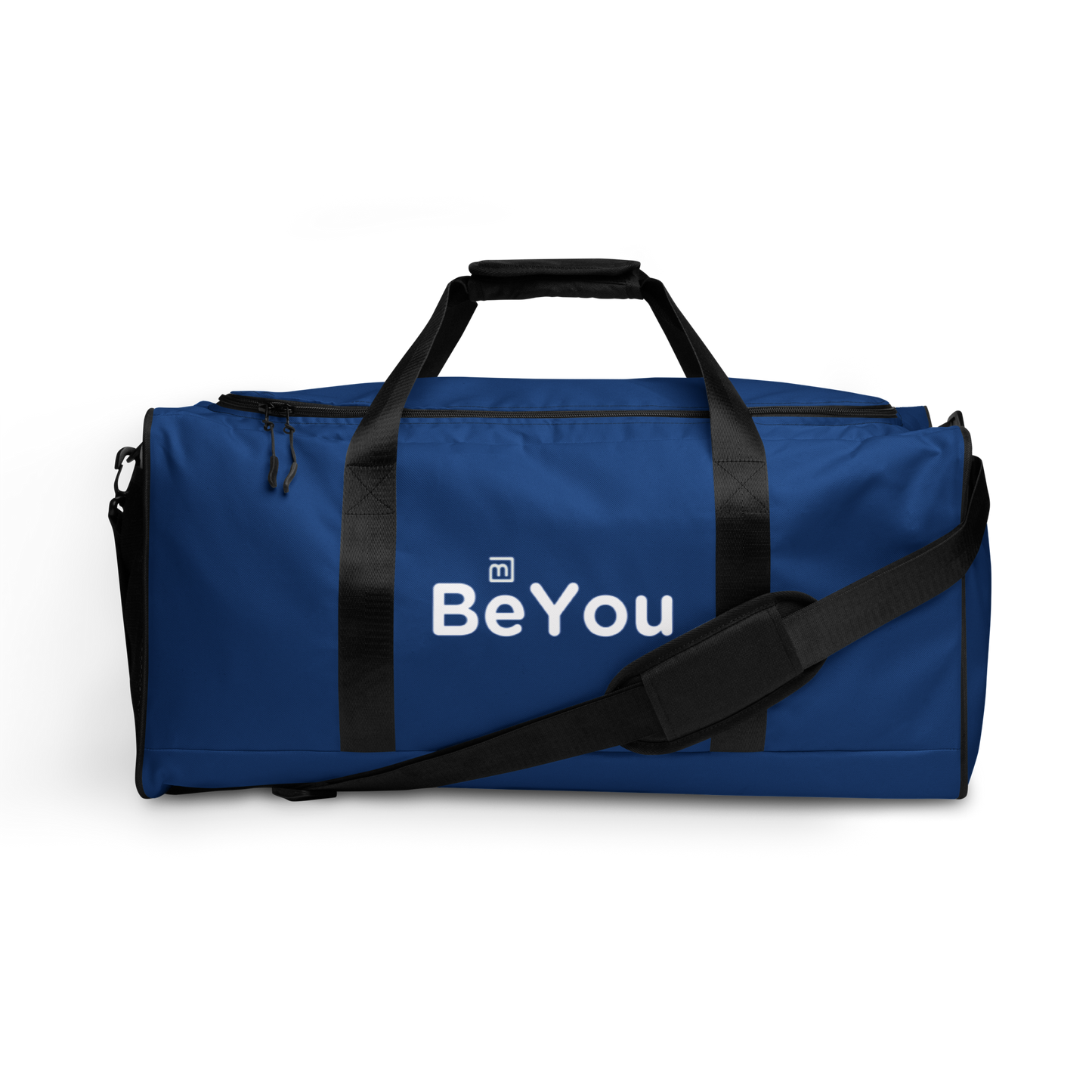 Blue Duffle Travel Workout Bag