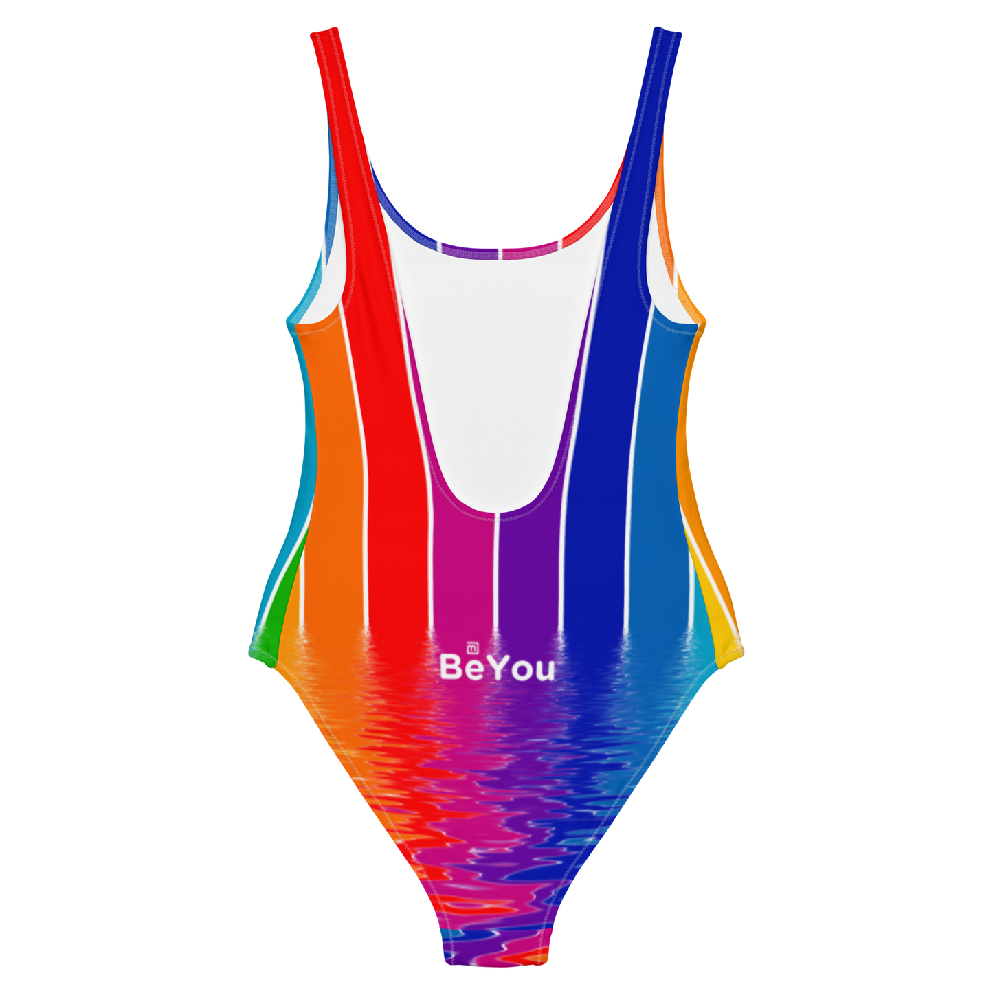 Colorful Water One-Piece Body Shaper BeYou Performance Swimsuit