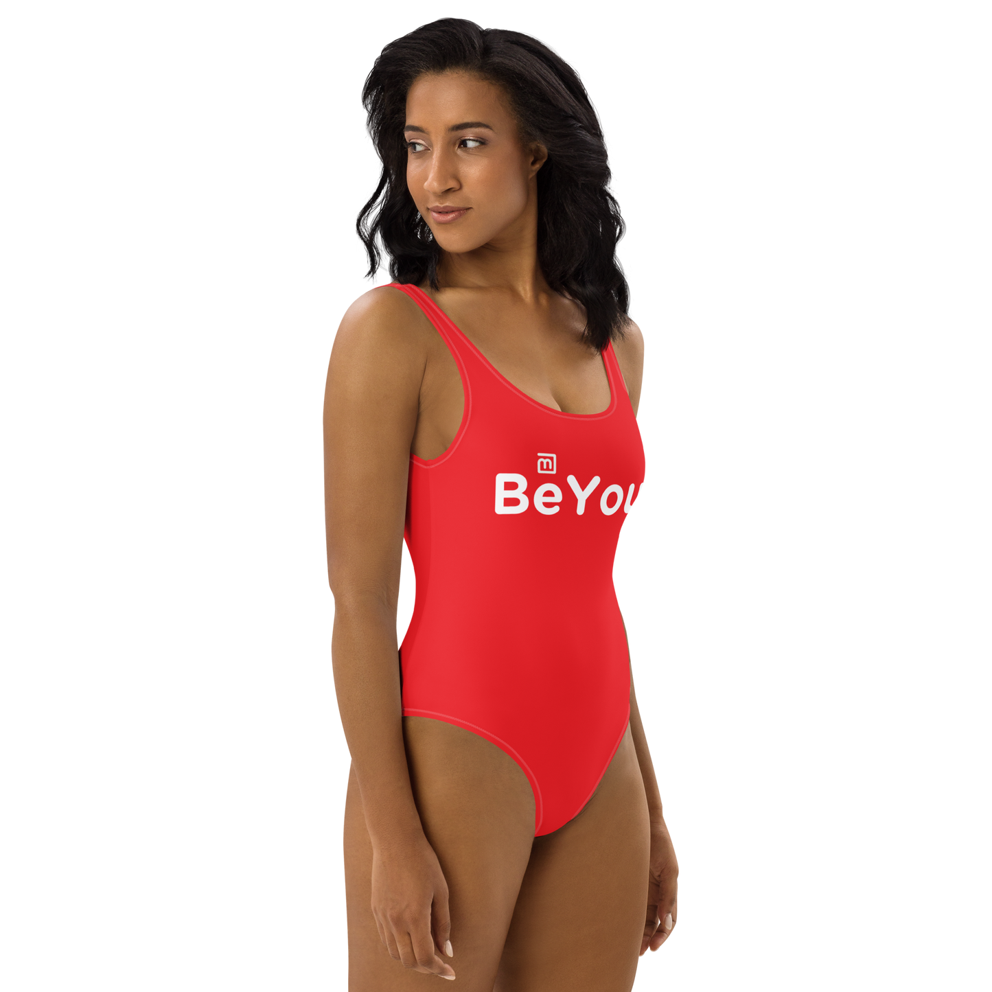 Alizarin Red One-Piece Body Shaper BeYou Performance Swimsuit