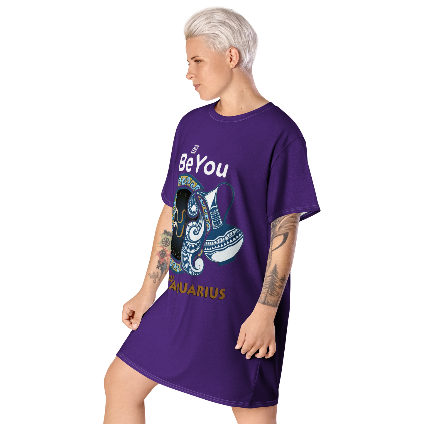 Aquarius T-Shirt Dress