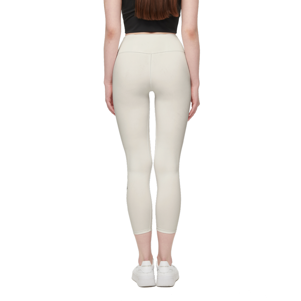 Cream White Full-Length Sustainable Legging