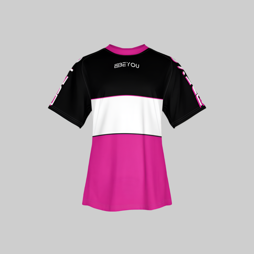 Hot Lipstick Pink Classy Sassy Eco-Friendly Women’s BeYou Jersey