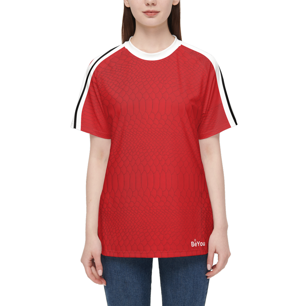 Red Crocodile Women’s Athletic Sustainable T-Shirt Jersey