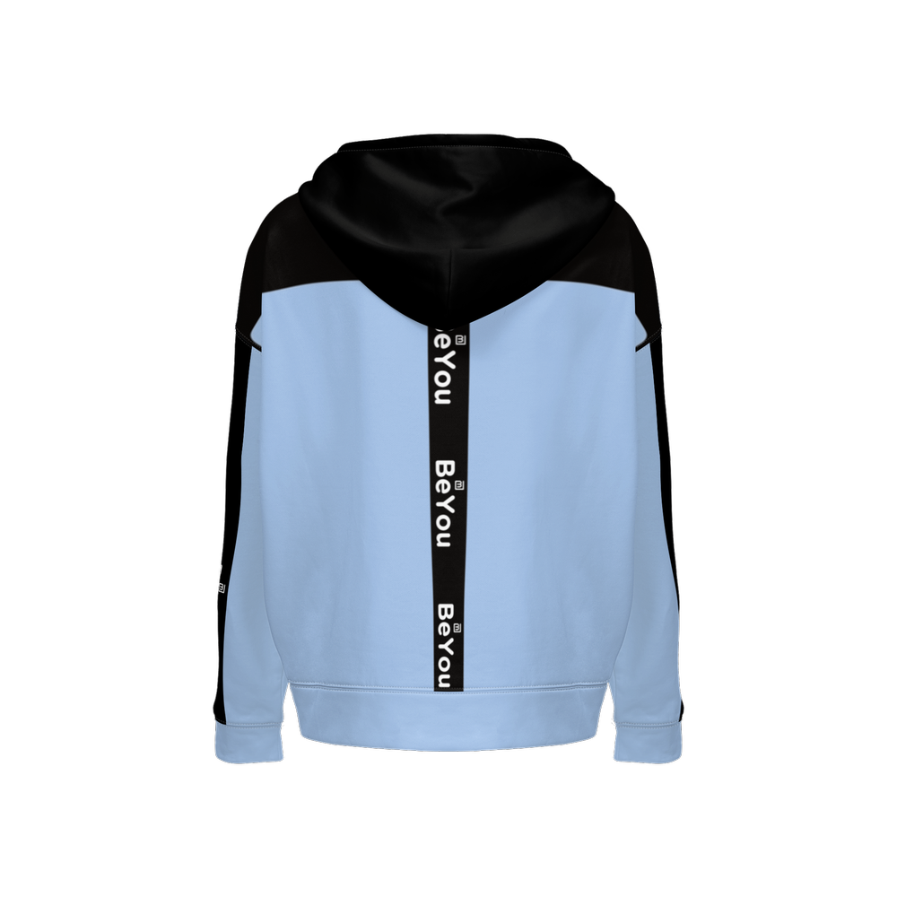 Light Blue Casual Performance Relaxed Fit Sustainable Hoodie
