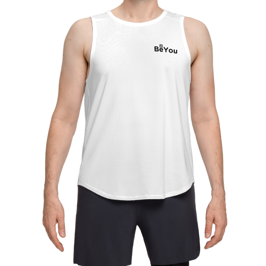 Men's Seamless Open Side High Performance Sustainable Tank Top