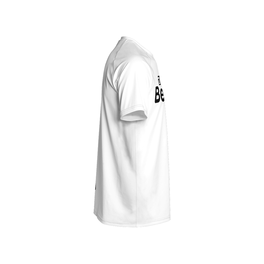 White Sport Shirt Sustainable Jersey