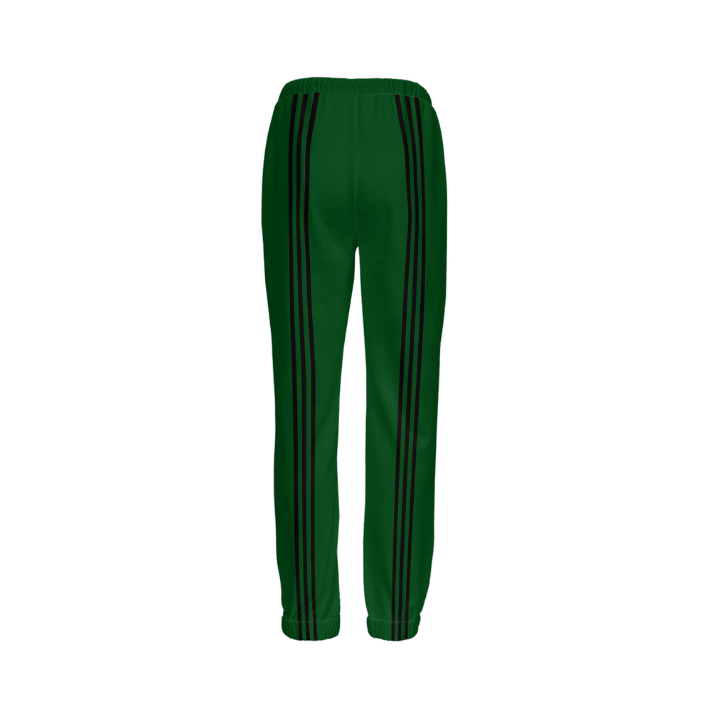 Hunter Green Women Casual Fit Sustainable Jogging Pants