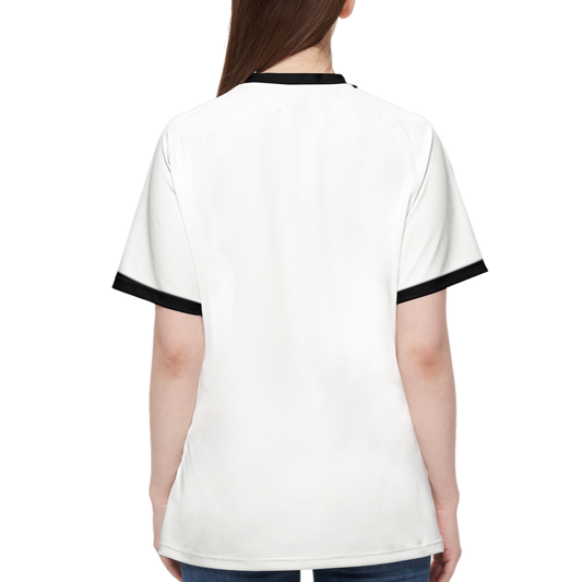 White Women’s Sustainable Athletic T-Shirt Jersey